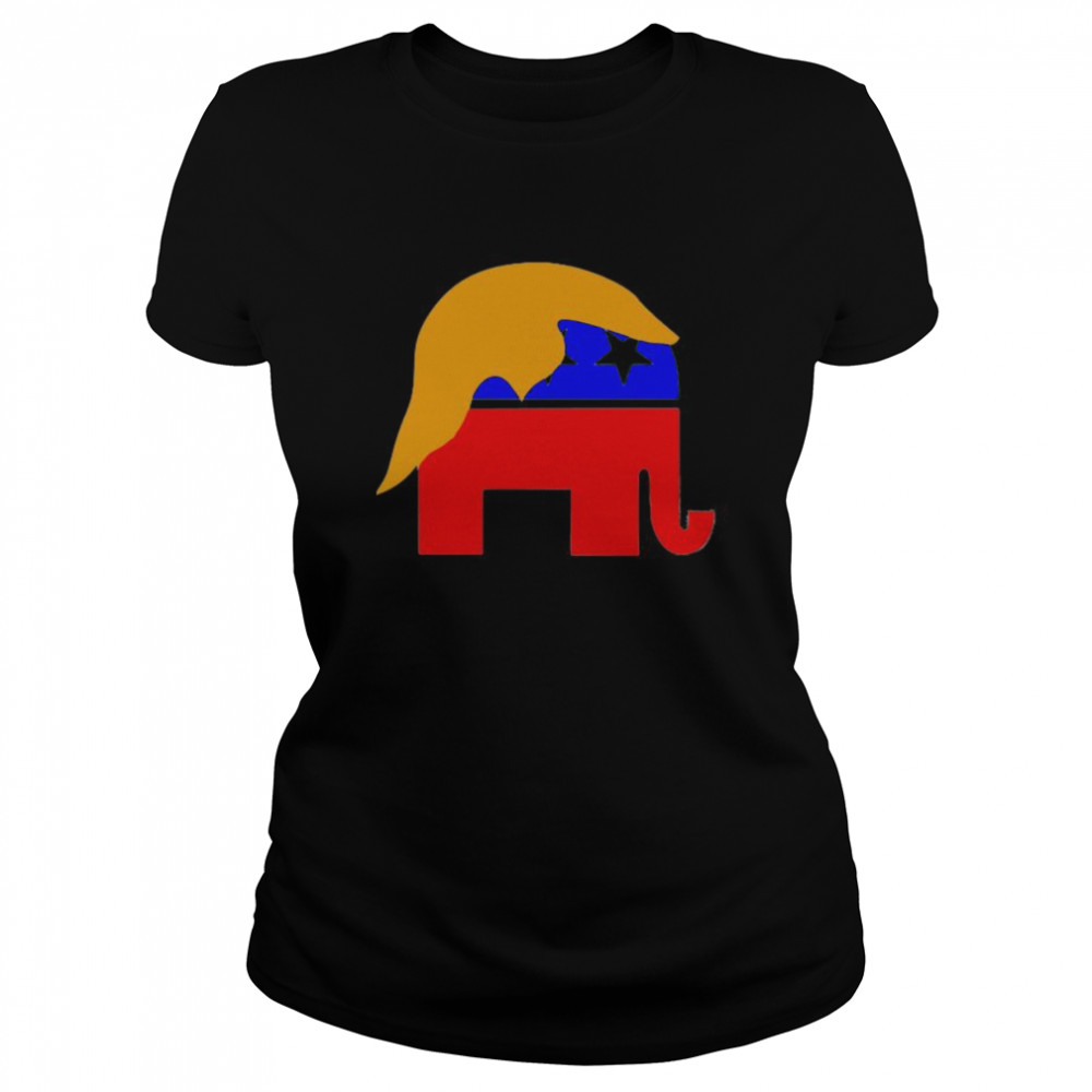 Elephant donald trump for president Classic Women's T-shirt