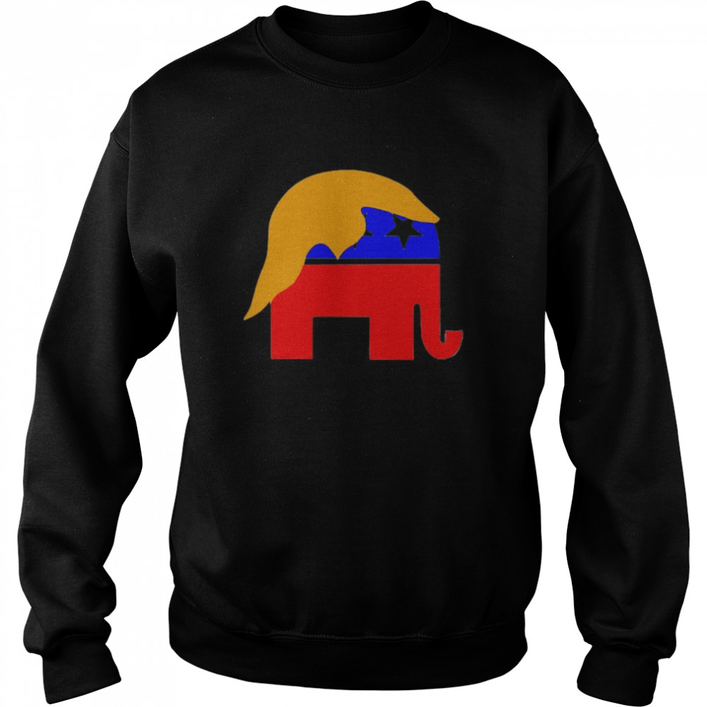 Elephant donald trump for president Unisex Sweatshirt