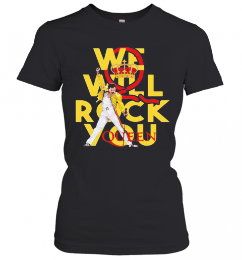 Freddie Mercury We Will Rock You Queen T-Shirt Classic Women's T-shirt