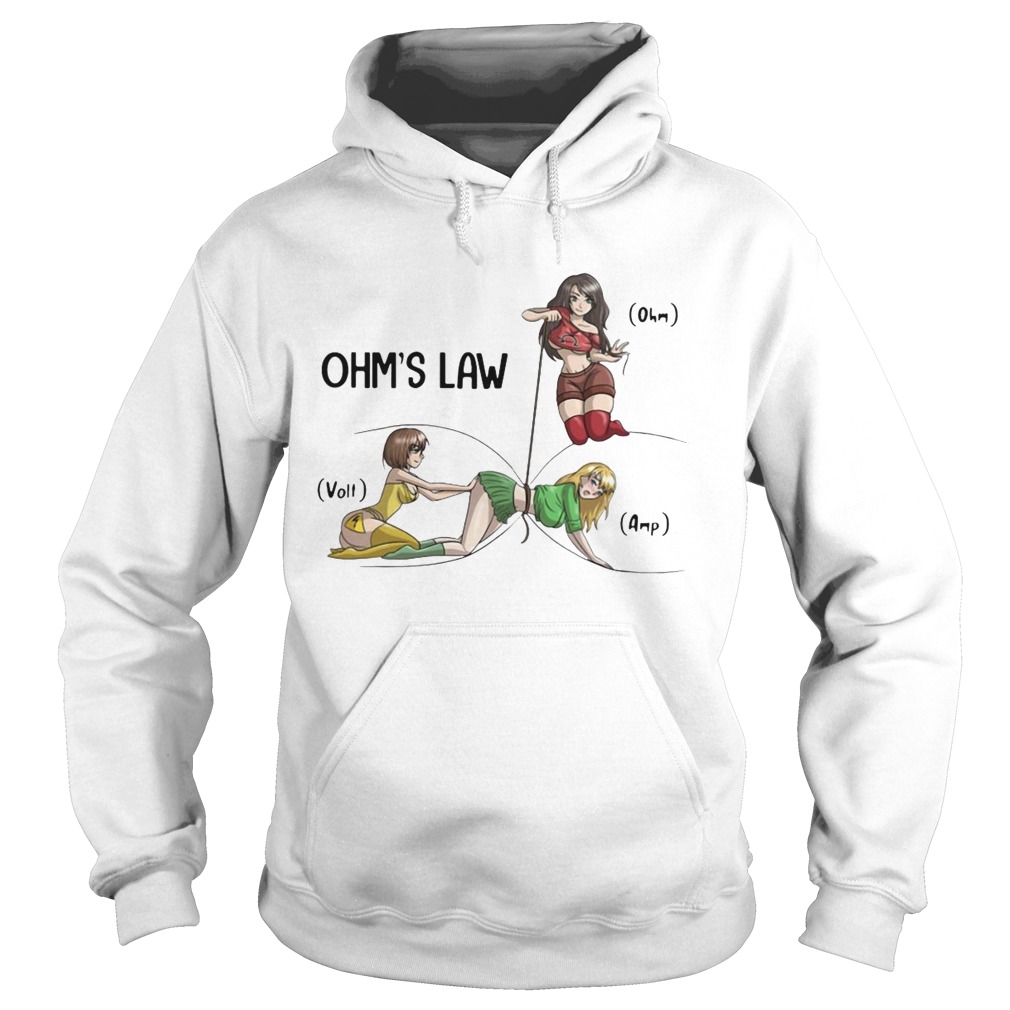 Girls Ohms Law Electricity Hoodie