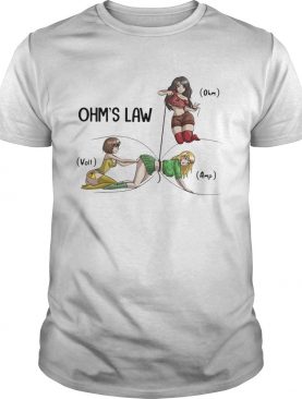 Girls Ohms Law Electricity shirt