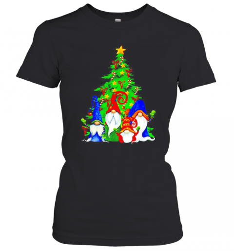 Gnomes Christmas Tree T-Shirt Classic Women's T-shirt