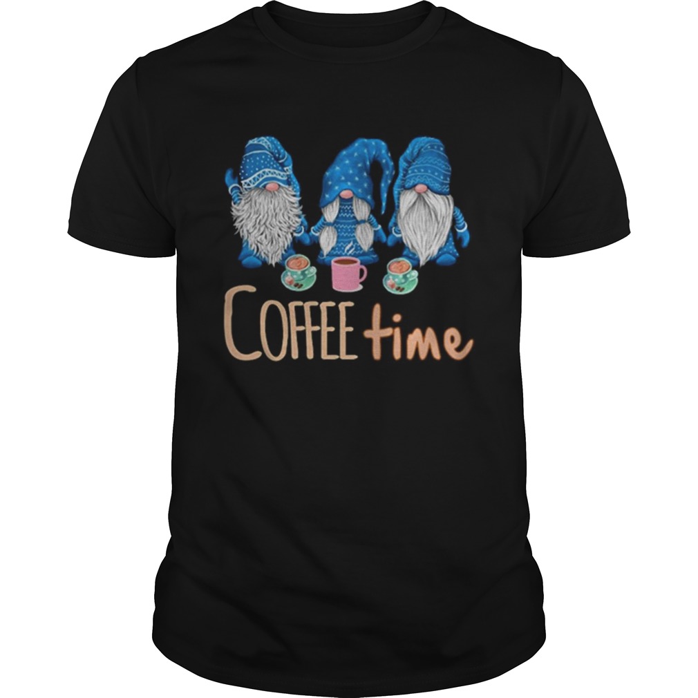 Gnomes Coffee Time Christmas shirt