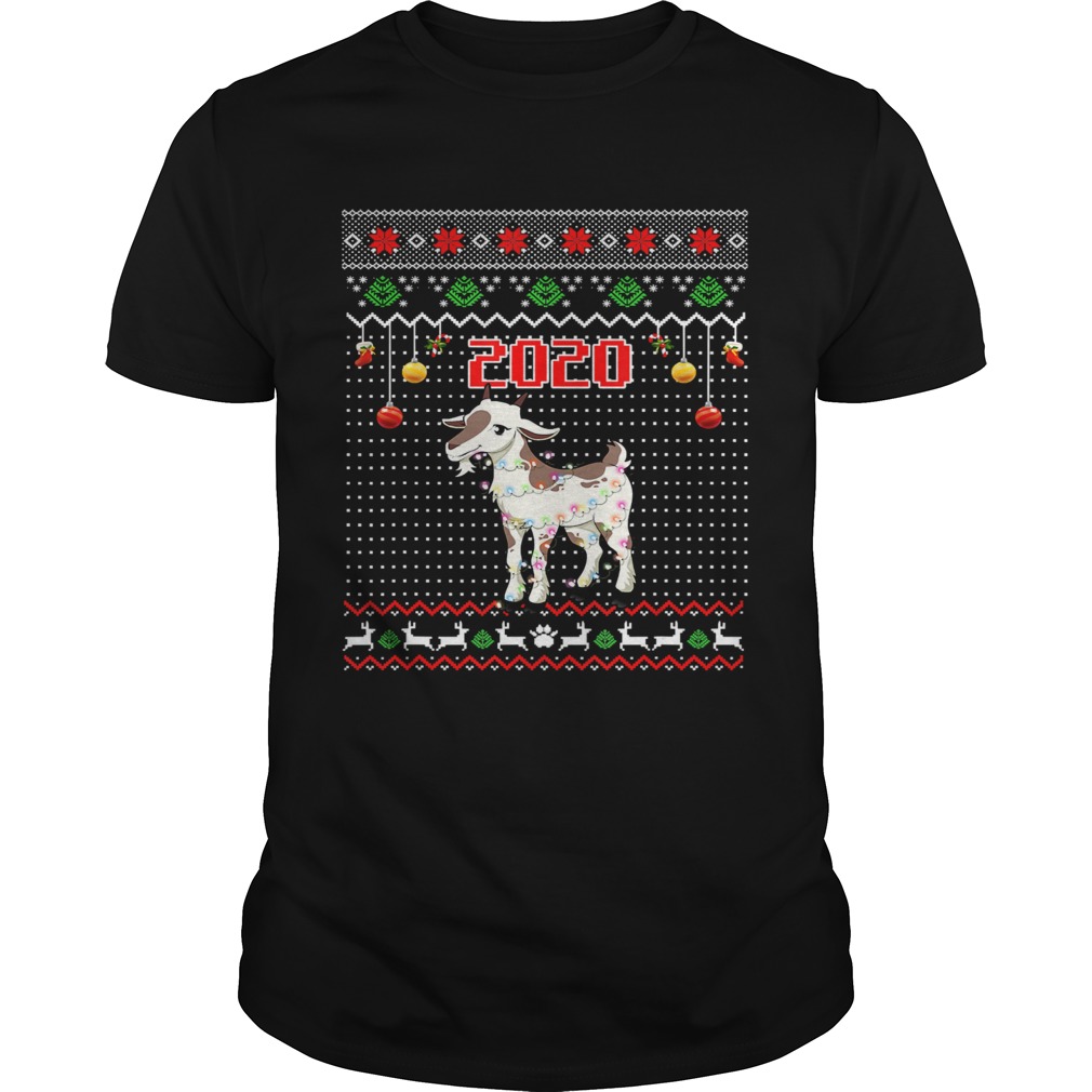 Goat Christmas Lights Lover shirt