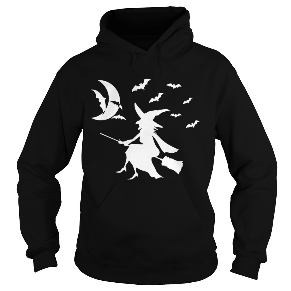Halloween Day Bats Witch Hoodie