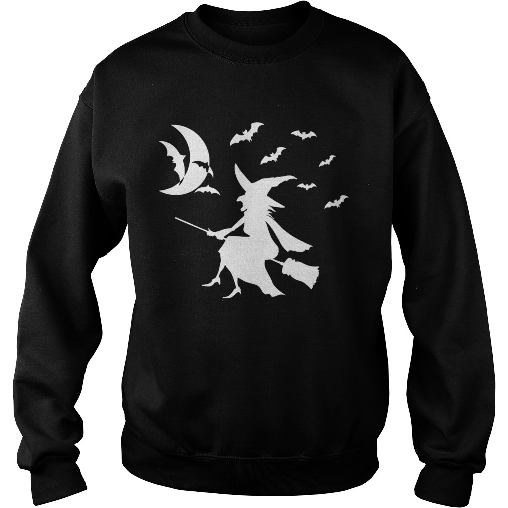 Halloween Day Bats Witch Sweatshirt
