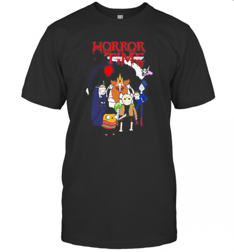 Halloween Horror Characters Time T-Shirt
