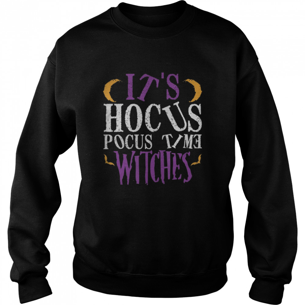 Hocus Pocus Time Witches Unisex Sweatshirt