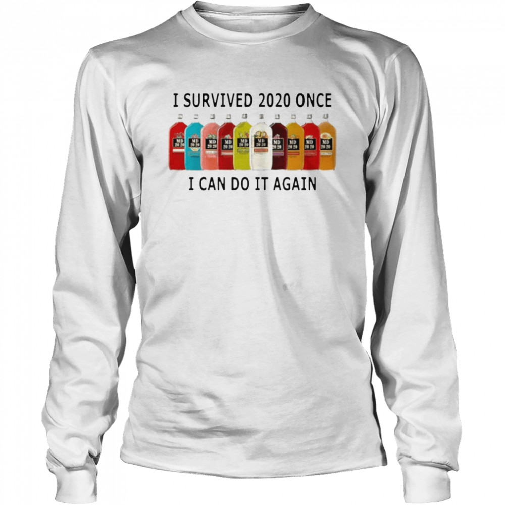 I Survived 2020 I Can Do It Again Long Sleeved T-shirt