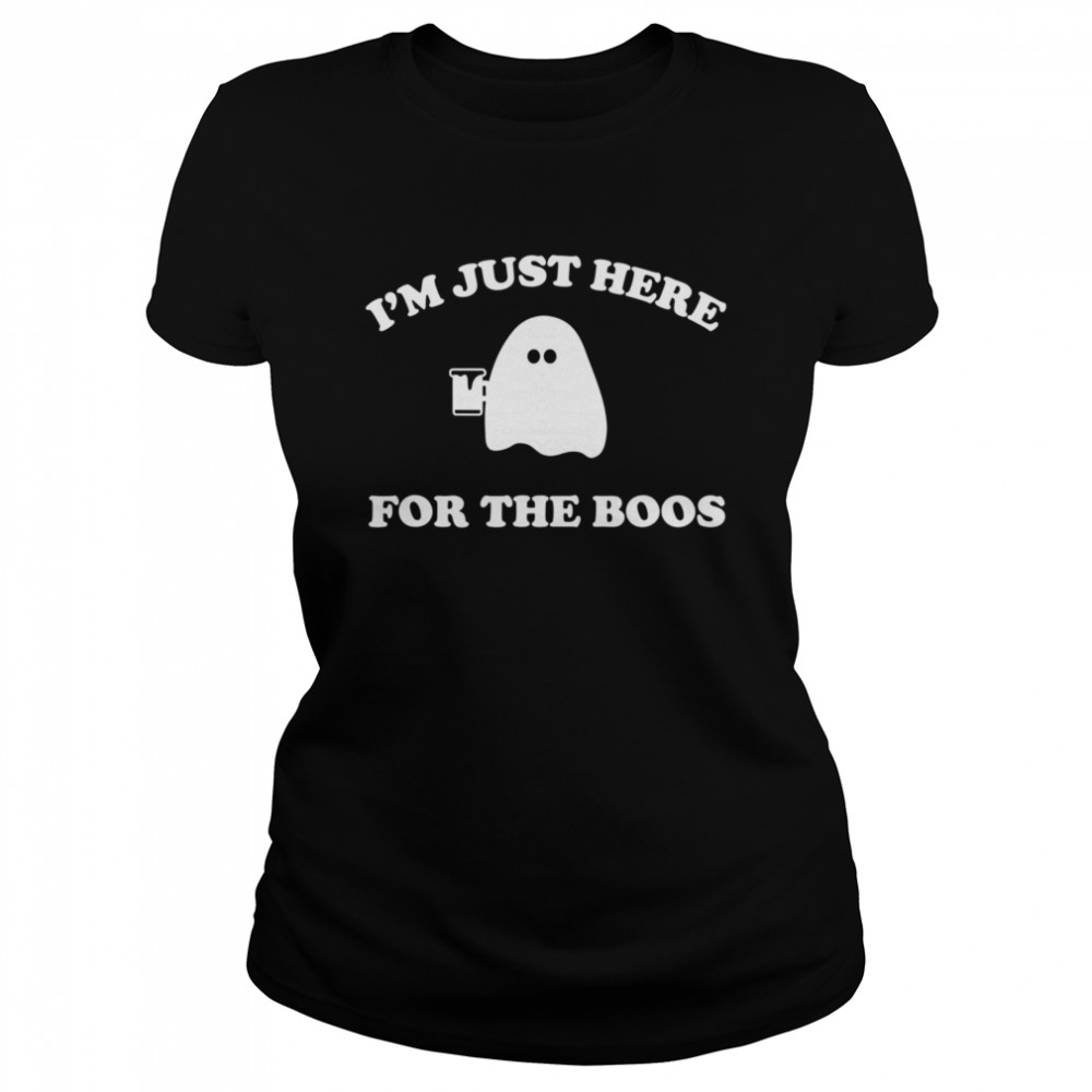 Im Just Here For The Boos Halloween Classic Women's T-shirt