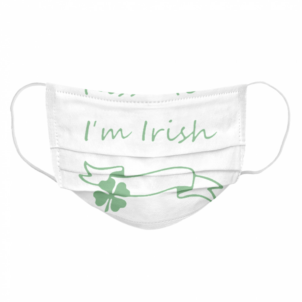 Kiss Me Irish Cloth Face Mask