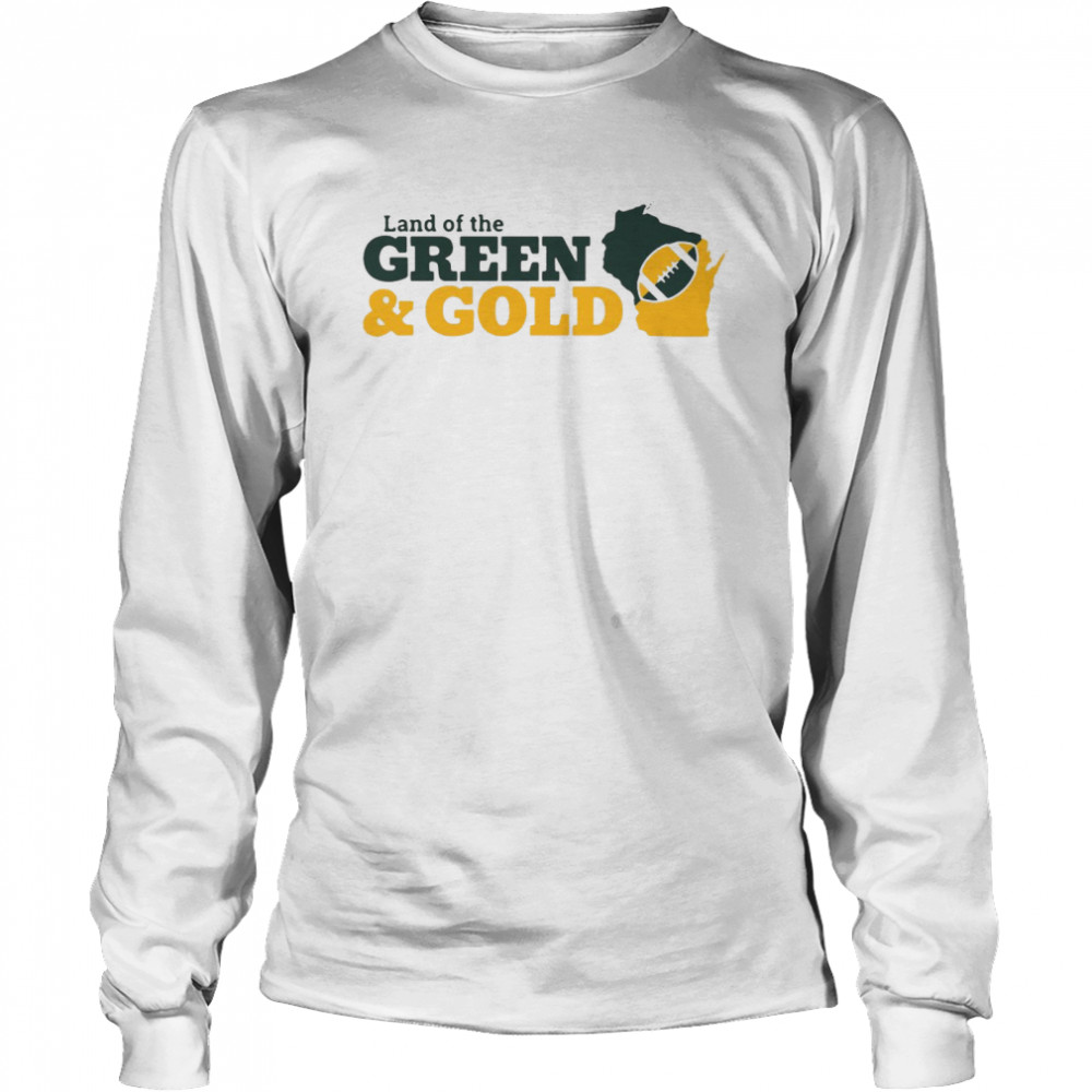 Land Of The Green And Gold Long Sleeved T-shirt