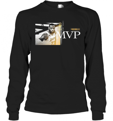 Lebron James MVP Champions 2020 NBA Finals T-Shirt Long Sleeved T-shirt 