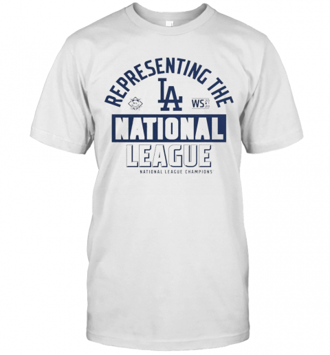 Los Angeles Dodgers Fanatics Branded 2020 National League Champions Locker Room T-Shirt Classic Men's T-shirt