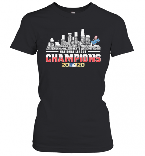 Los Angeles Dodgers National League Champions 2020 T-Shirt Classic Women's T-shirt