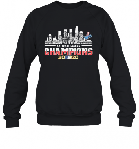 Los Angeles Dodgers National League Champions 2020 T-Shirt Unisex Sweatshirt