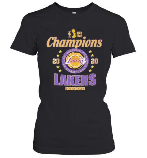 Los Angeles Lakers Nba Finals Champions 2020 Stars T-Shirt Classic Women's T-shirt
