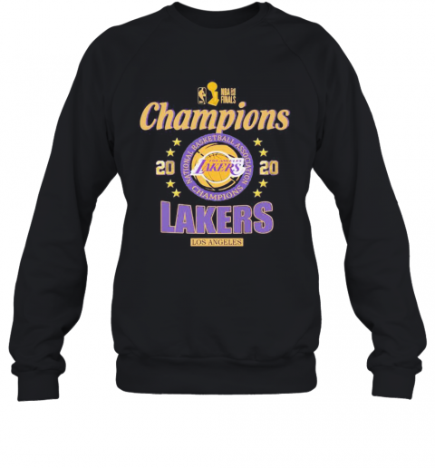Los Angeles Lakers Nba Finals Champions 2020 Stars T-Shirt Unisex Sweatshirt