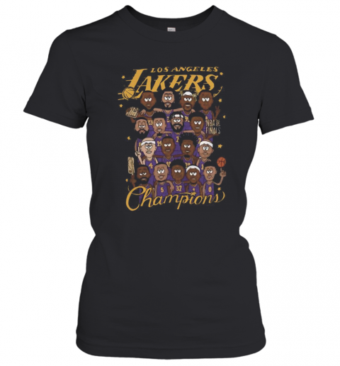 Los Angeles Lakers Team NBA Champions 2020 T-Shirt Classic Women's T-shirt