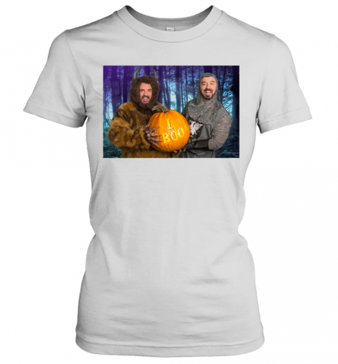 Marc And Fausto Wedding Monsters Pumpkin Halloween T-Shirt Classic Women's T-shirt