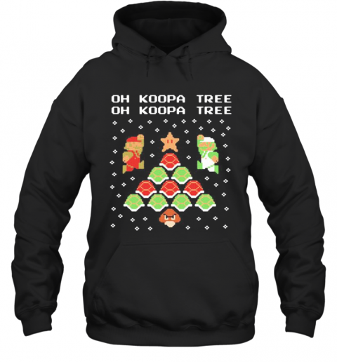 Mario Oh Koopa Tree Ugly Merry Christmas T-Shirt Unisex Hoodie
