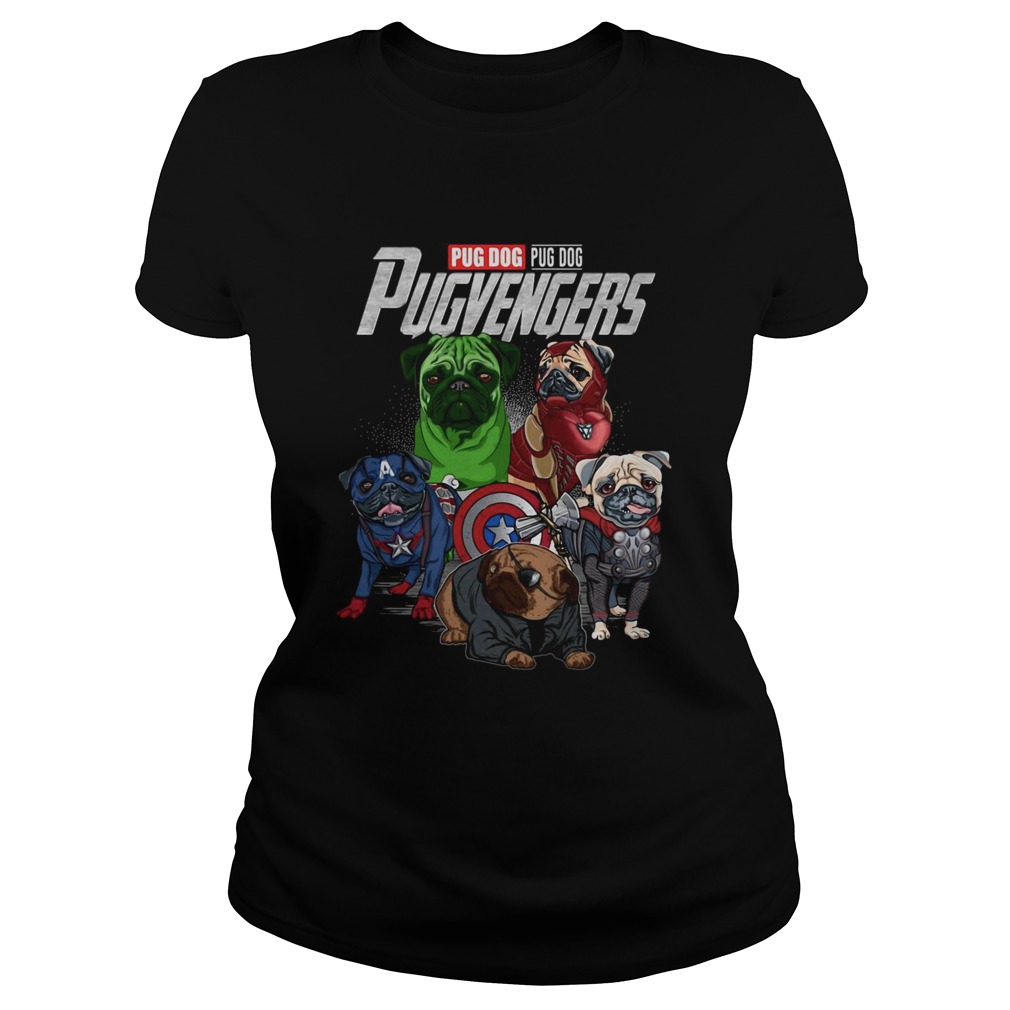 Marvel Pug Dog Pugvengers Classic Ladies
