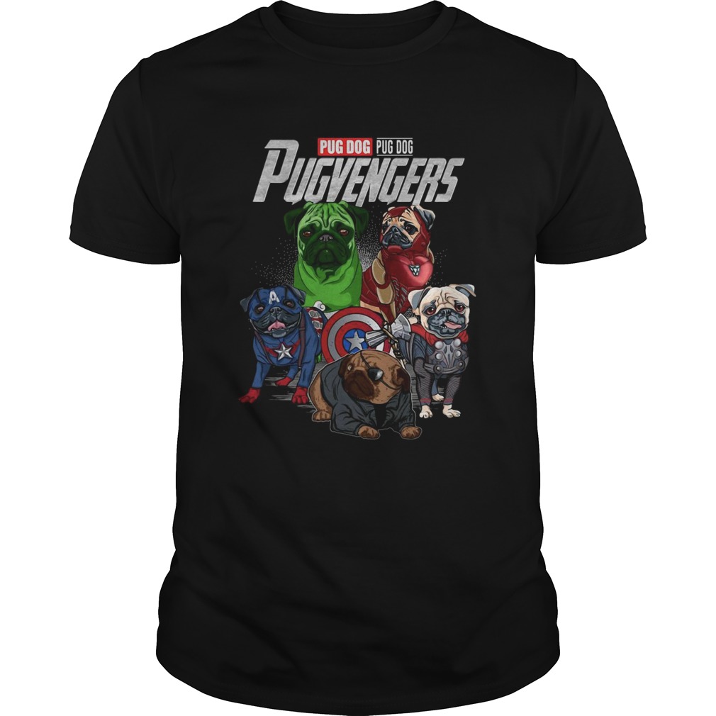 Marvel Pug Dog Pugvengers shirt