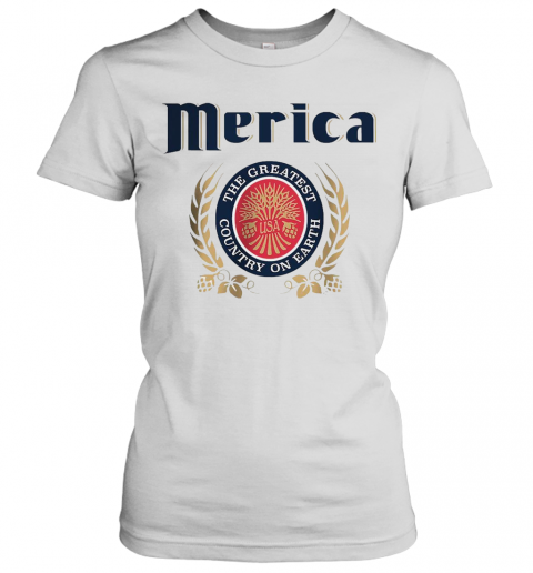 Merica The Greatest Country On Earth T-Shirt Classic Women's T-shirt