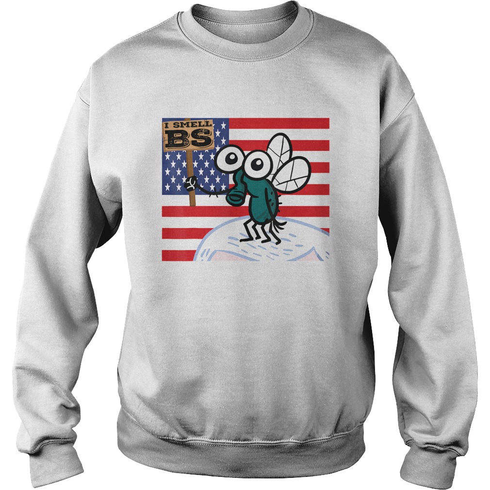 Mike Pences Fly I smell BS American flag Sweatshirt