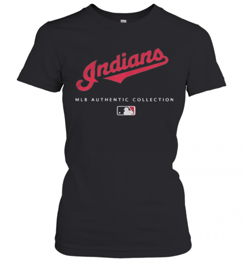Mlb Authentic Collections Cleveland Indians T-Shirt Classic Women's T-shirt