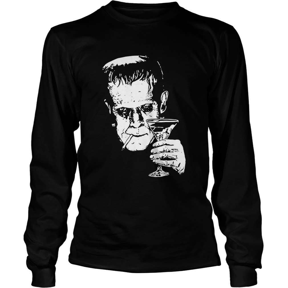 Monster Martini Tee By Lowbrow Art Long Sleeve
