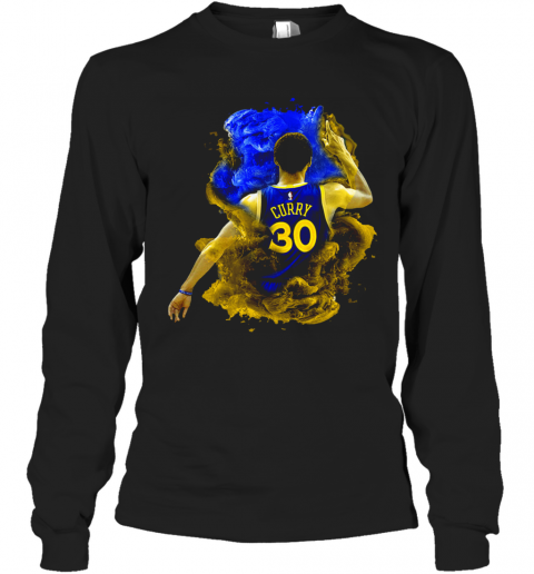 NBA Stephen Curry 30 Lebron James T-Shirt Long Sleeved T-shirt 