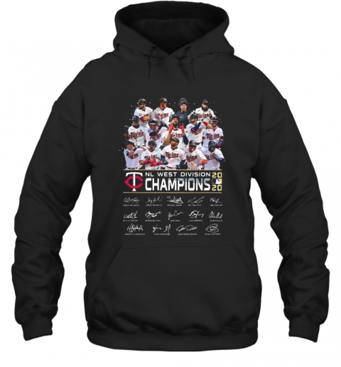 NL West Division Champions 2020 Signatures T-Shirt Unisex Hoodie