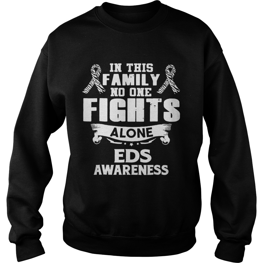 Nice No One Fights Alone Eds Awareness Sweatshirt