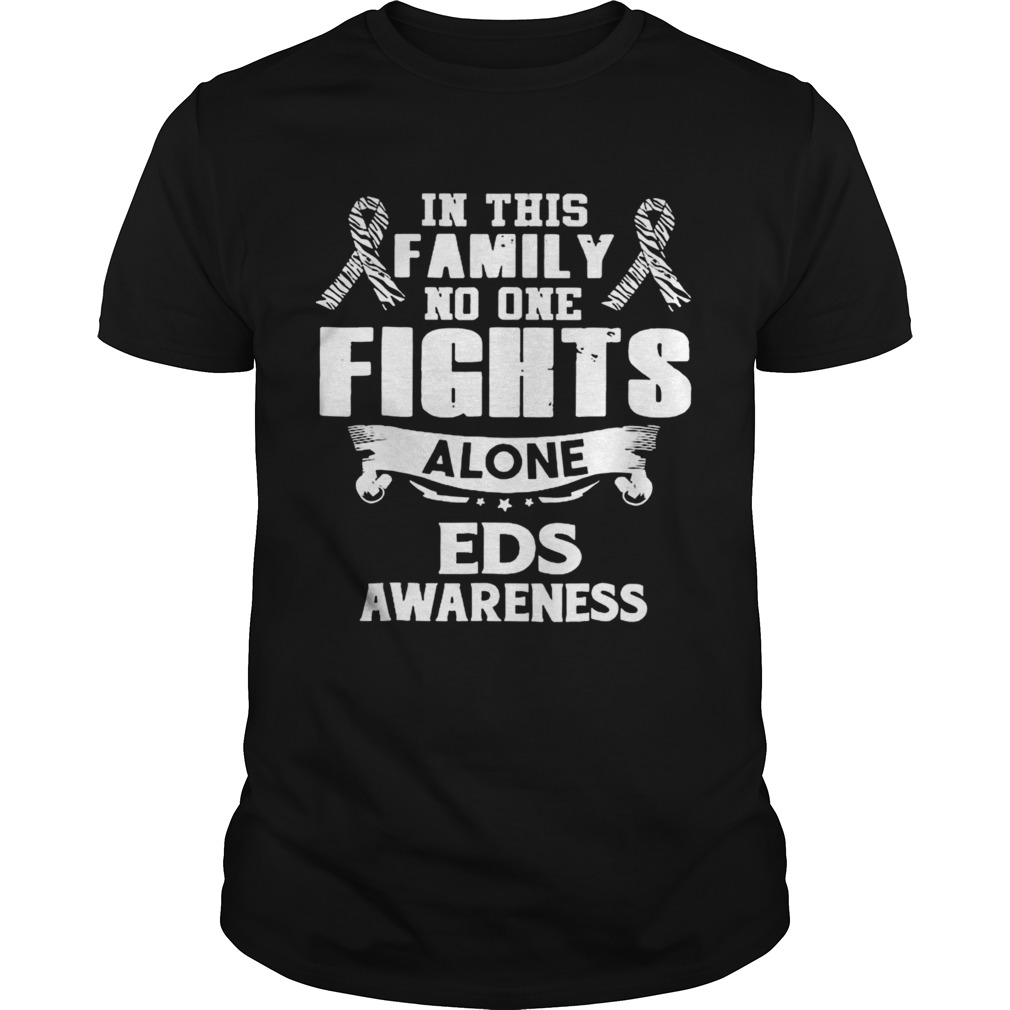 Nice No One Fights Alone Eds Awareness shirt