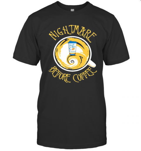 Nightmare Before Coffee Hug Dutch Bros Halloween T-Shirt
