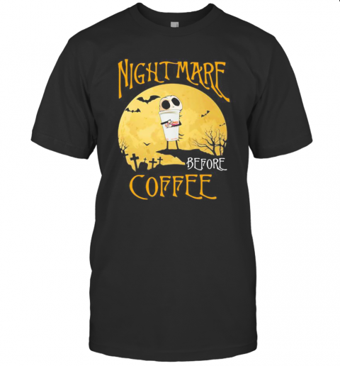 Nightmare Before Dunkin Donuts Halloween T-Shirt