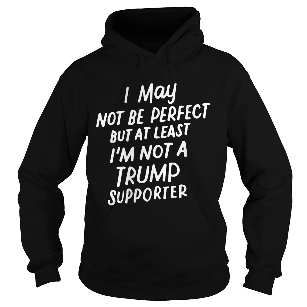 Not A Trump Supporter Funny Anti Trump Vote 2020 Hoodie
