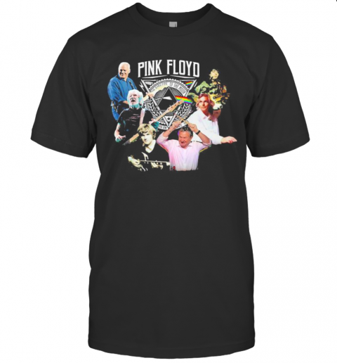 Pink Floyd Band Members Rainbow Vintage T-Shirt - Trend Tee Shirts Store
