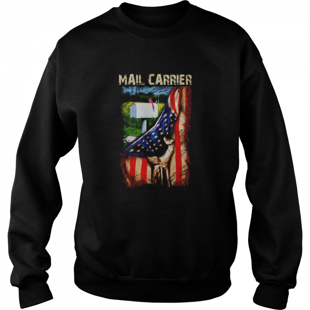 Postal Carrier American Flag Unisex Sweatshirt