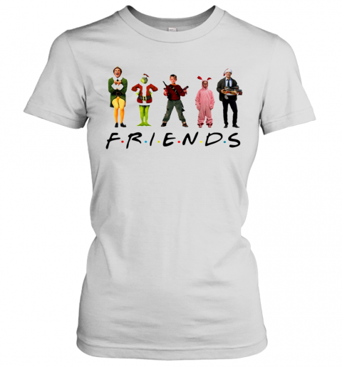 Ralphie Brooke Nieter Elf Chevy Chase Grinch Face Friends Christmas T-Shirt Classic Women's T-shirt