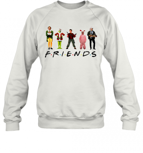 Ralphie Brooke Nieter Elf Chevy Chase Grinch Face Friends Christmas T-Shirt Unisex Sweatshirt