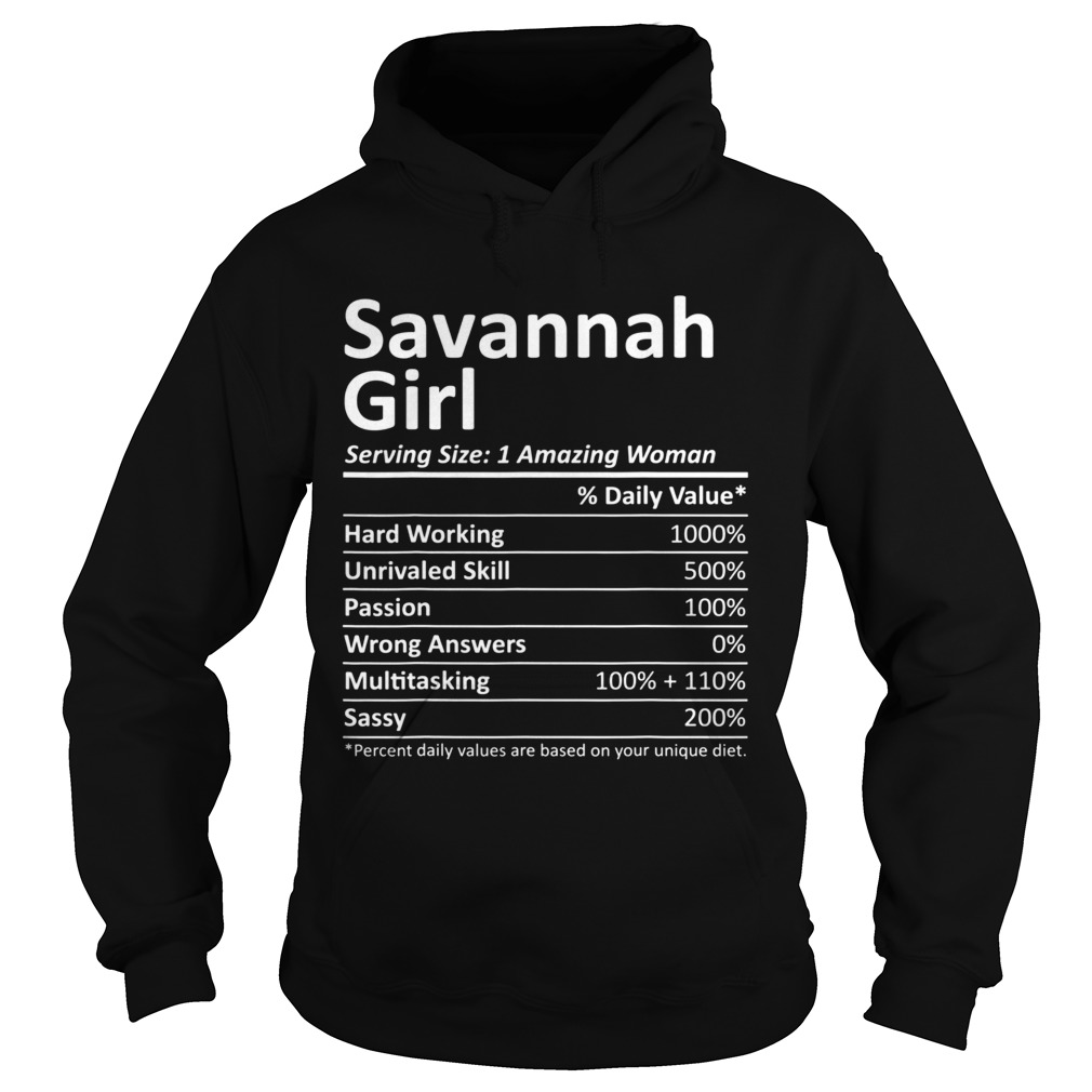 SAVANNAH GIRL GA GEORGIA City Home Roots USA Hoodie