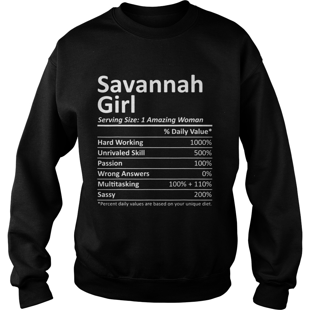 SAVANNAH GIRL GA GEORGIA City Home Roots USA Sweatshirt