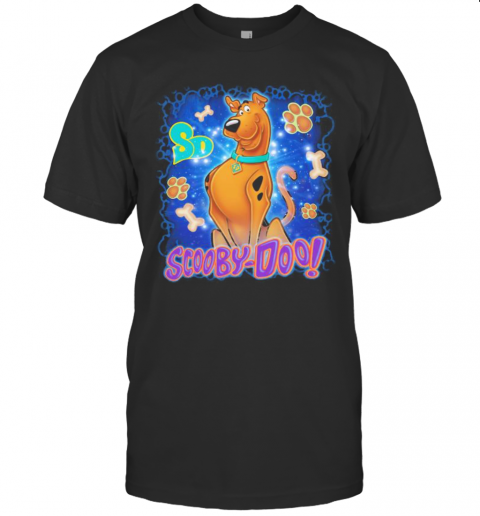 Scooby Doo Paw Dog Cartoon Vintage T-Shirt Classic Men's T-shirt
