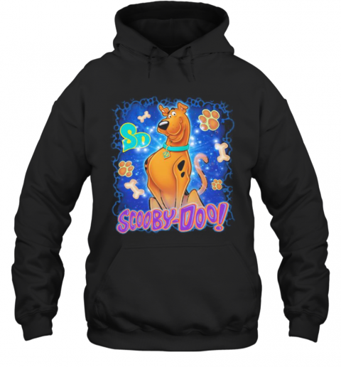 Scooby Doo Paw Dog Cartoon Vintage T-Shirt Unisex Hoodie