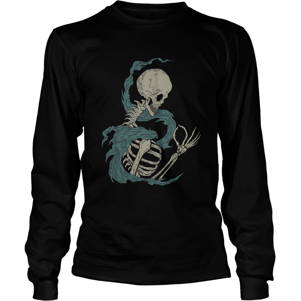 Skeleton Day Dead Muertos Halloween Long Sleeve