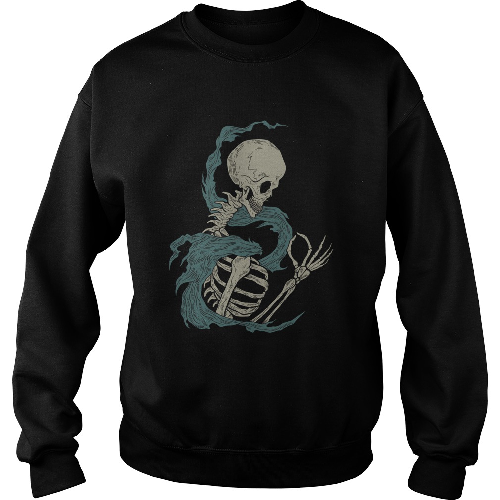 Skeleton Day Dead Muertos Halloween Sweatshirt