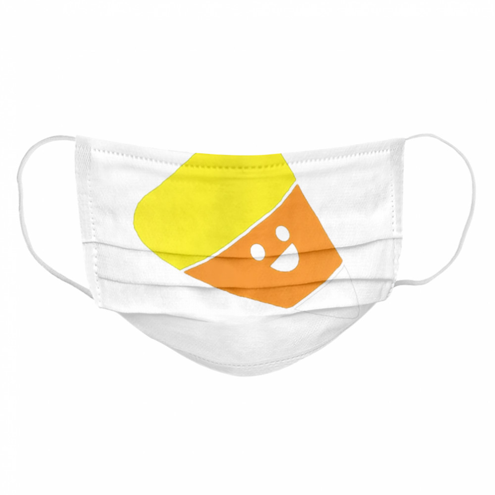 Smiling candy corn Cloth Face Mask
