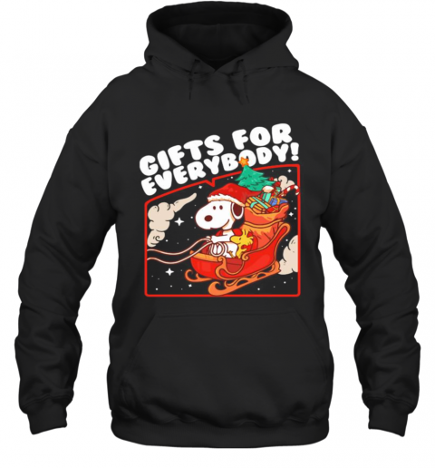 Snoopy Gifts For Everybody Christmas T-Shirt Unisex Hoodie